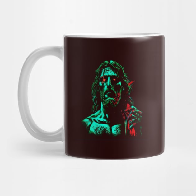 NEON ZOMBIE JESUS by Pattyld